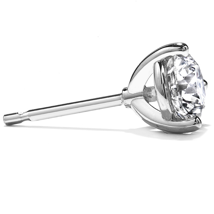 Three-Prong Stud Earrings