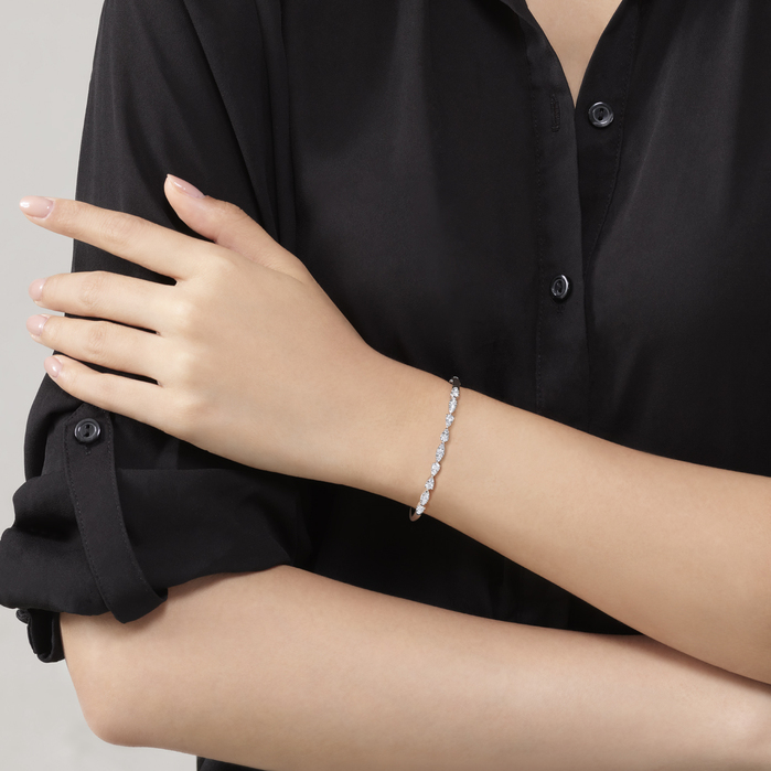Aerial Dewdrop Bangle