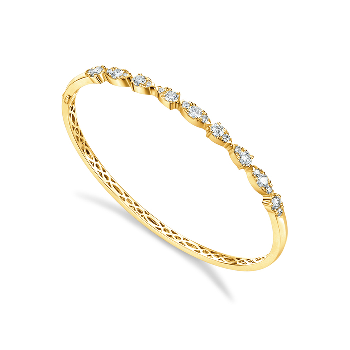 Aerial Dewdrop Bangle