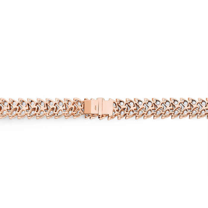 Aerial Dewdrop Double Line Bracelet