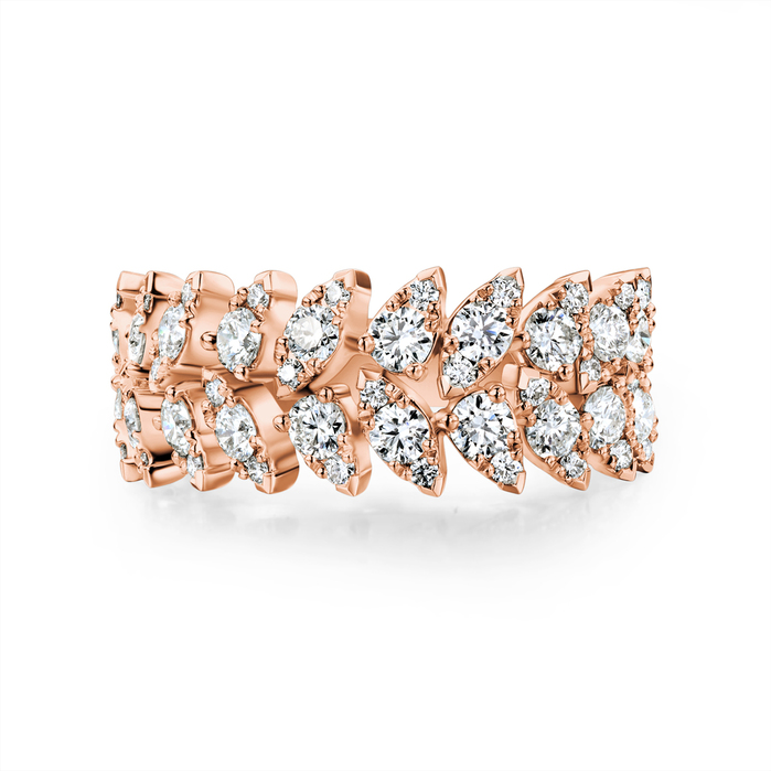 Aerial Double Dewdrop Ring