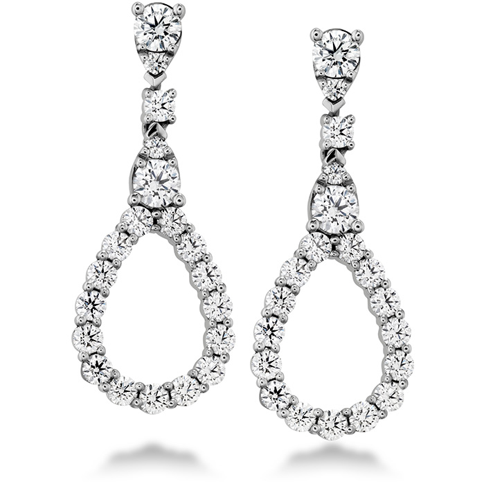 Aerial Diamond Drop Earrings