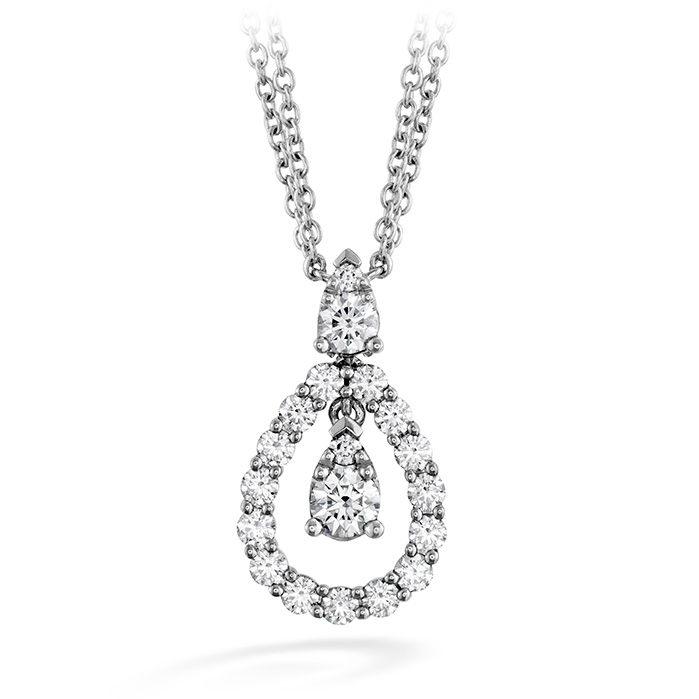 Aerial Diamond Drop Necklace