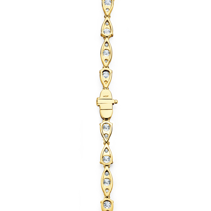 Aerial Dewdrop Line Bracelet Medium