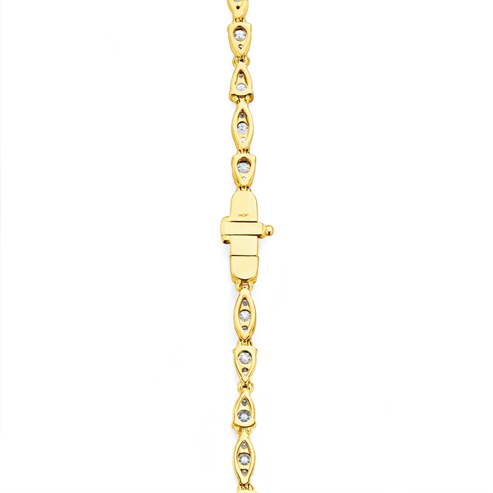 Aerial Dewdrop Line Bracelet Small