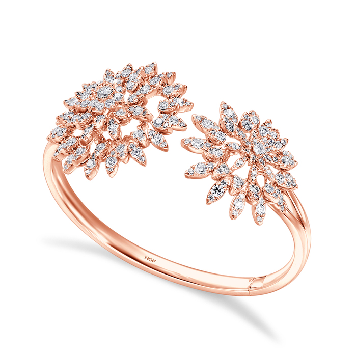 Aerial Double Sunburst Bangle