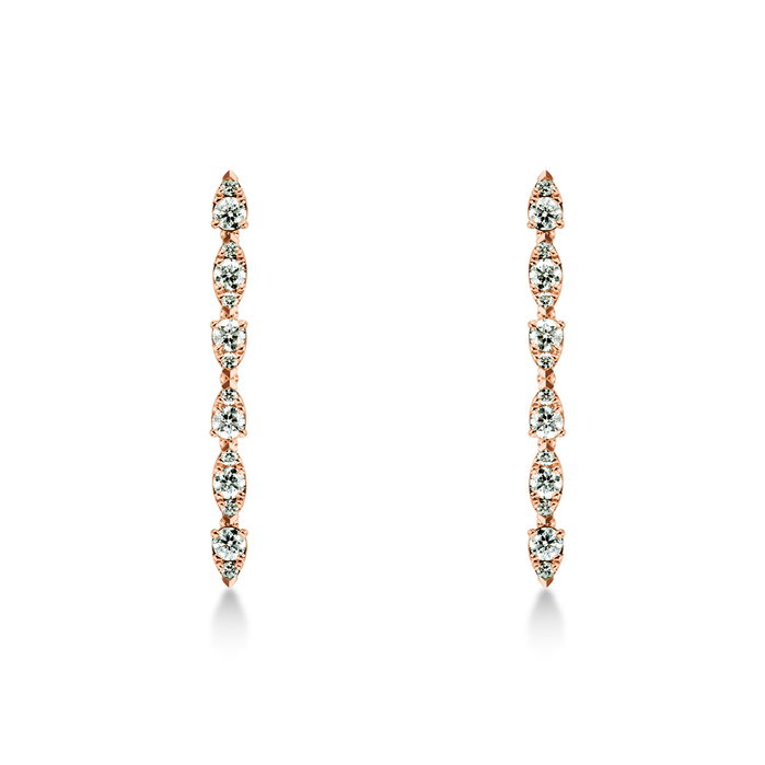 Aerial Dewdrop Stiletto Earrings