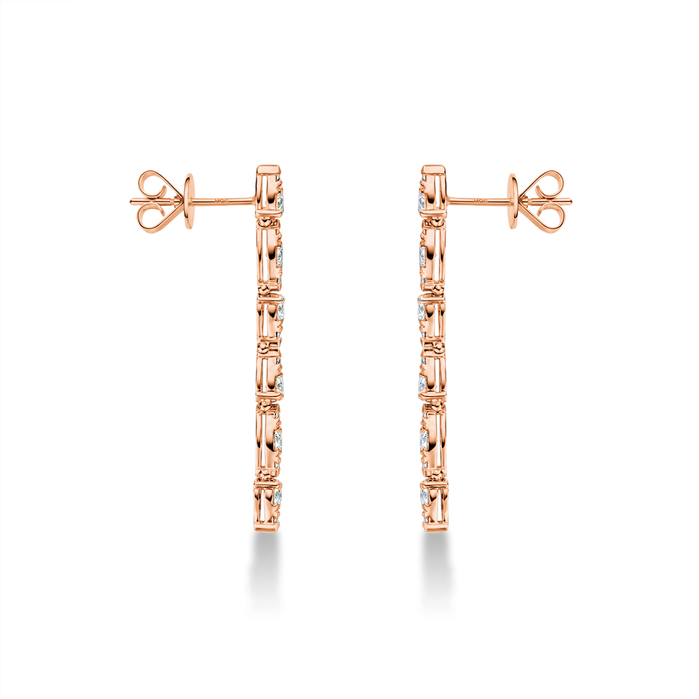 Aerial Dewdrop Stiletto Earrings