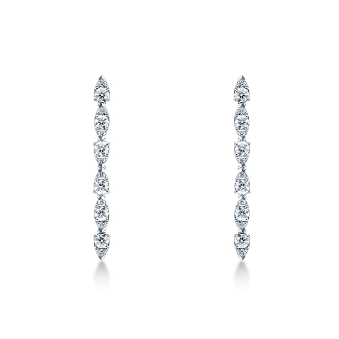 Aerial Dewdrop Stiletto Earrings