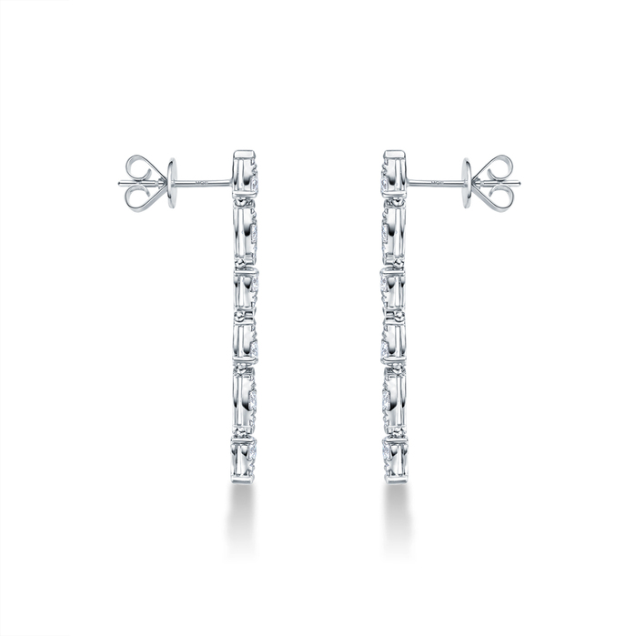 Aerial Dewdrop Stiletto Earrings