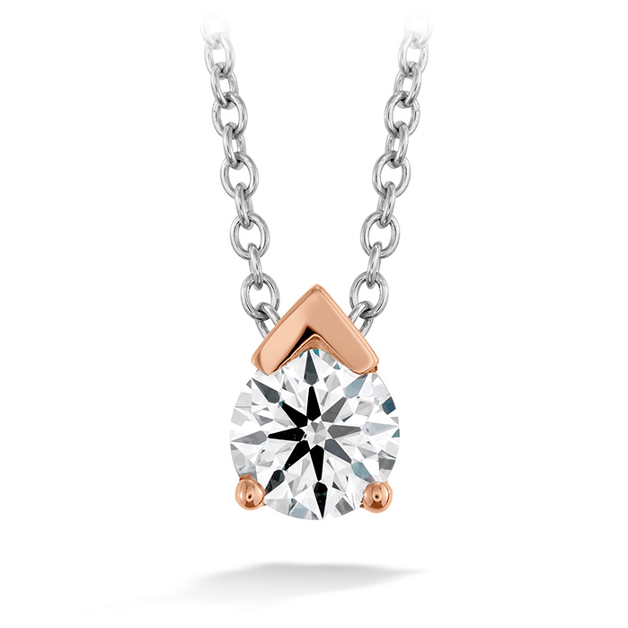 Aerial Single Diamond Pendant