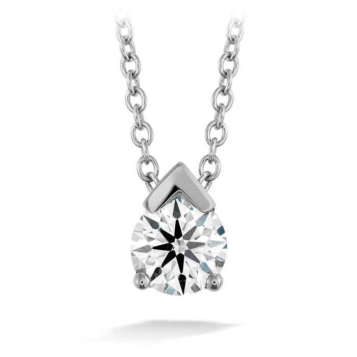 Aerial Single Diamond Pendant