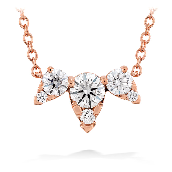 Aerial Triple Diamond Necklace