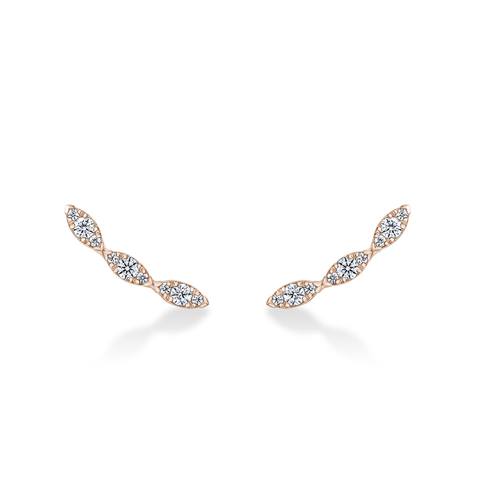 Aerial Marquis Earring Climbers