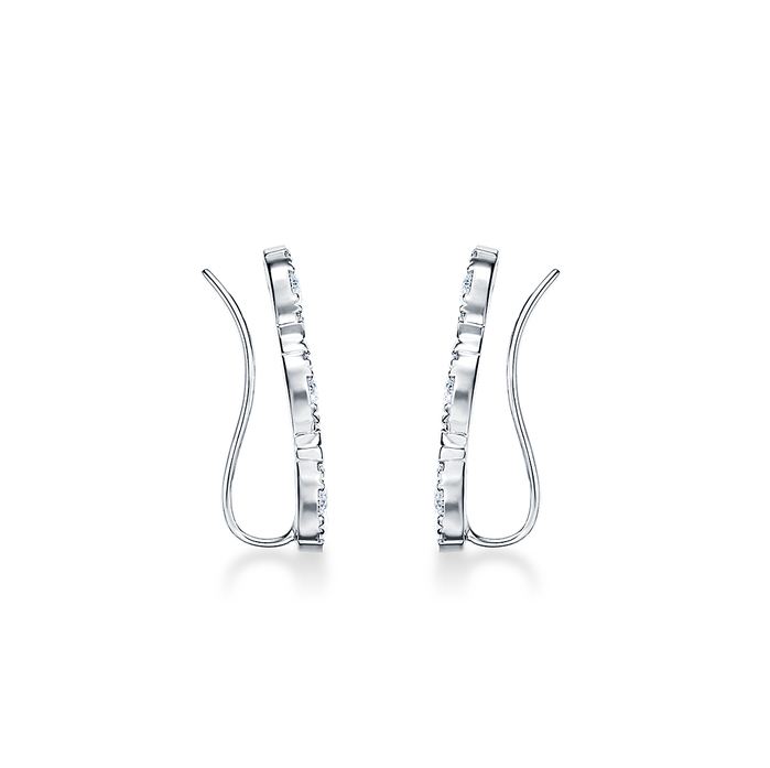 Aerial Marquis Earring Climbers