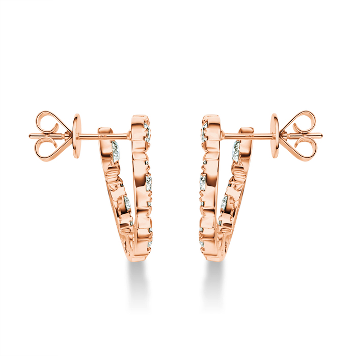 Aerial Marquise Wrap Earrings Large