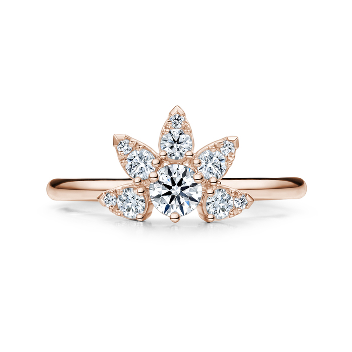 Aerial Petite Sunburst Ring