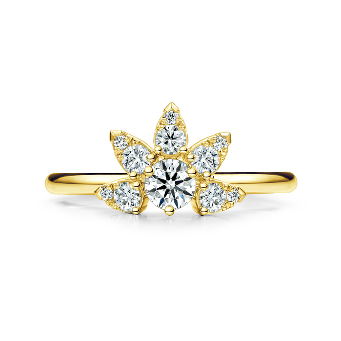 Aerial Petite Sunburst Ring