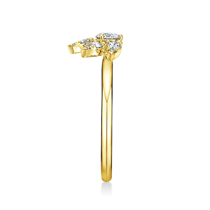 Aerial Petite Sunburst Ring