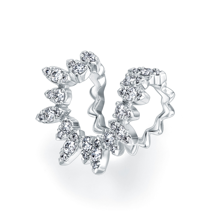 Aerial Sunburst Ear Cuff