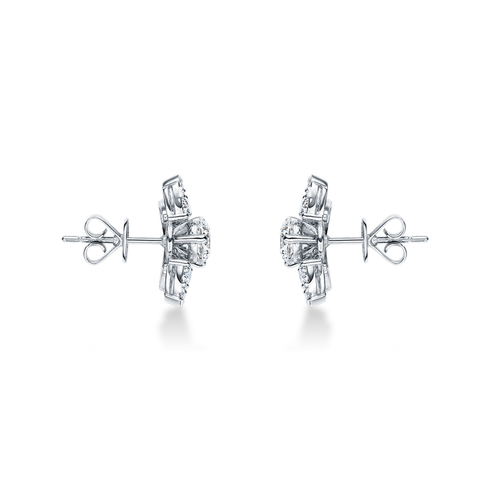 Aerial Sunburst Earring Studs