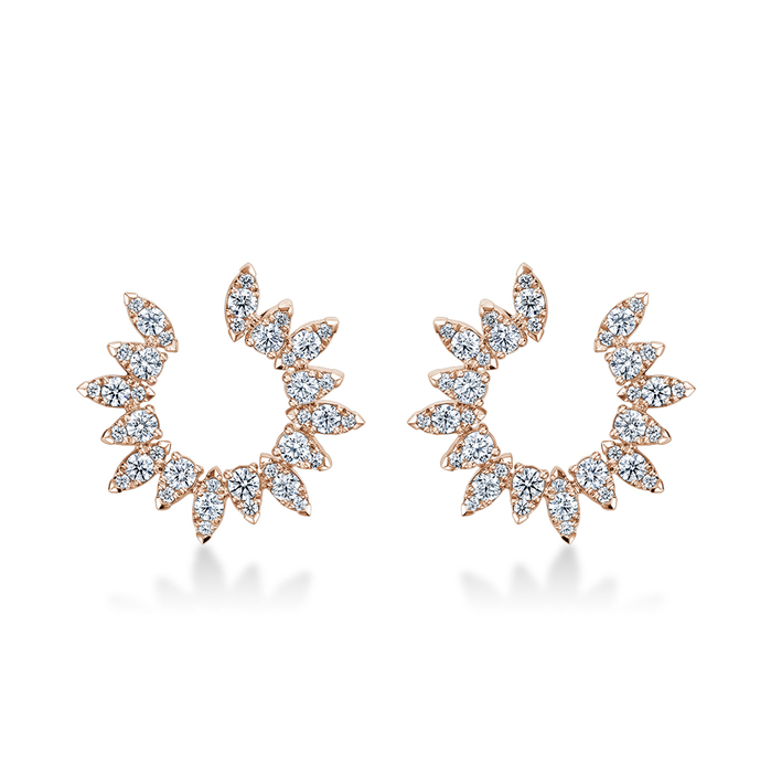 Aerial Sunburst Wrap Earring Large