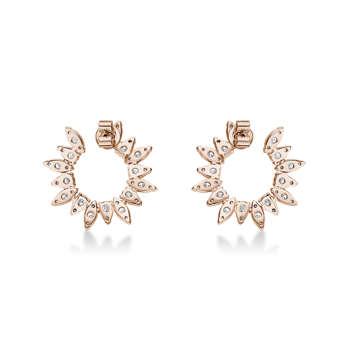 Aerial Sunburst Wrap Earring Large