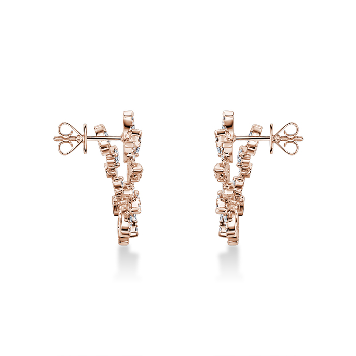 Aerial Sunburst Wrap Earring Large