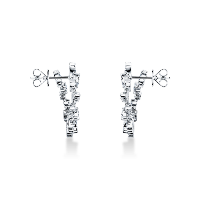 Aerial Sunburst Wrap Earring Large
