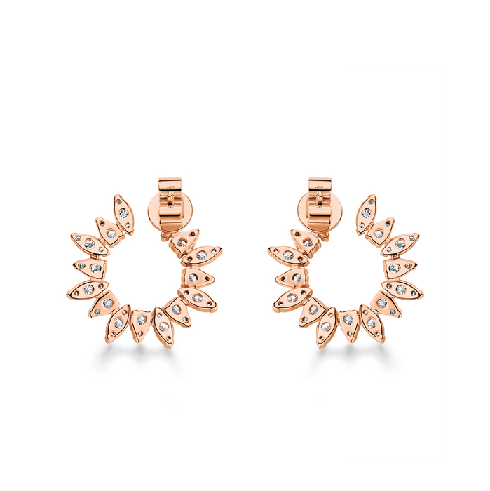 Aerial Sunburst Wrap Earring Small