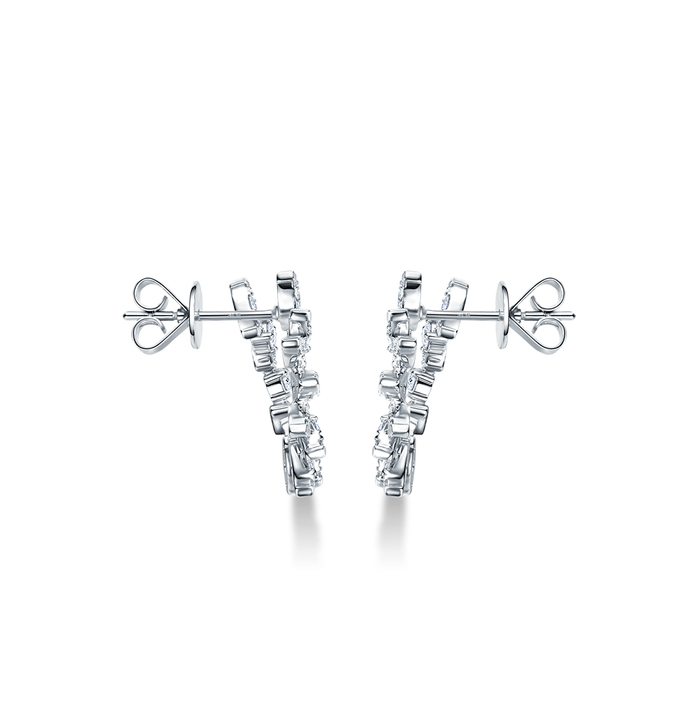 Aerial Sunburst Wrap Earring Small