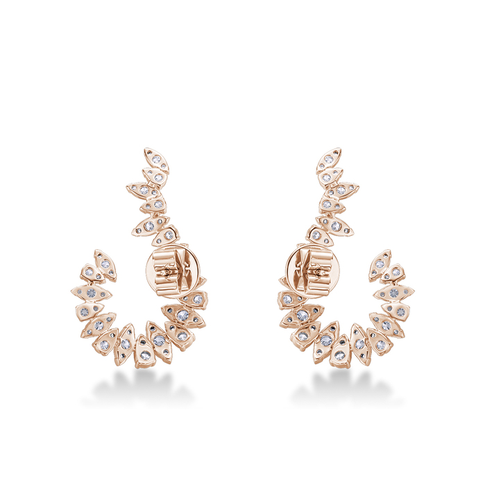 Aerial Twisted Sunburst Earrings