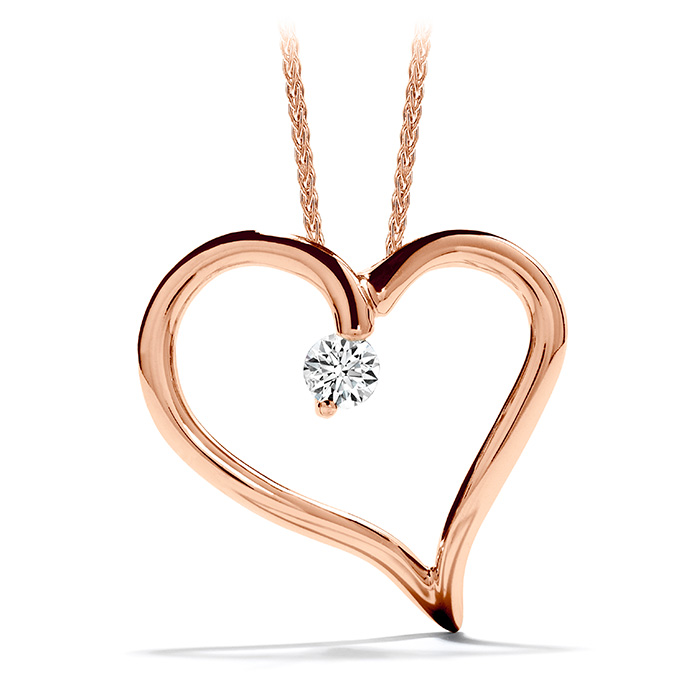 Amorous Heart Pendant Necklace