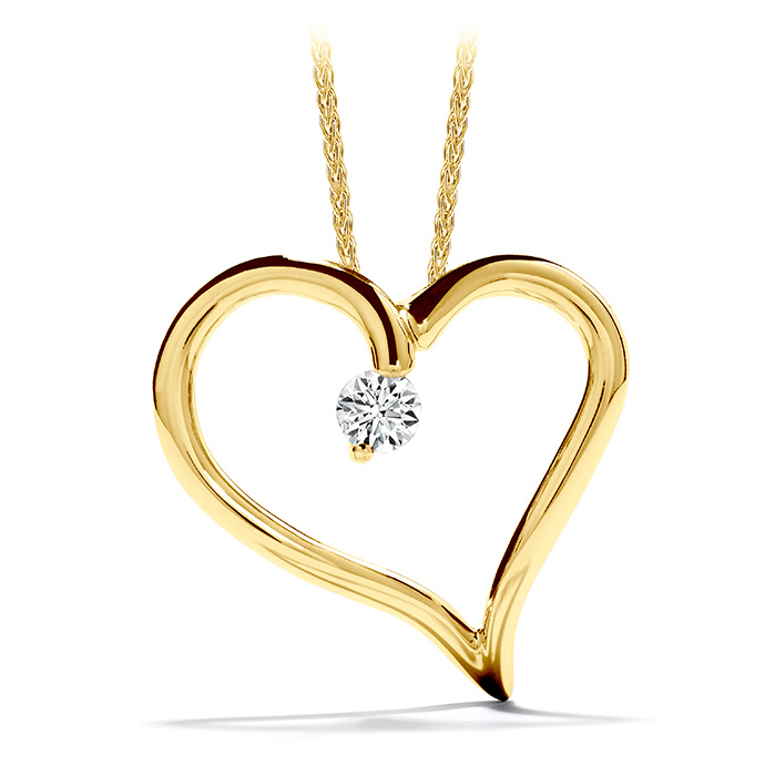 Amorous Heart Pendant Necklace