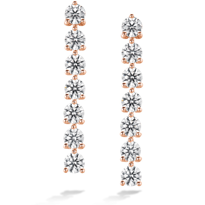 Cascade Stiletto Earring 7 Stone