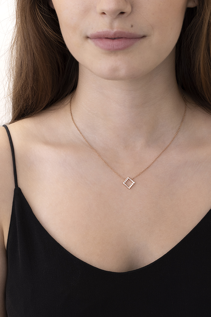 Charmed Square Pendant