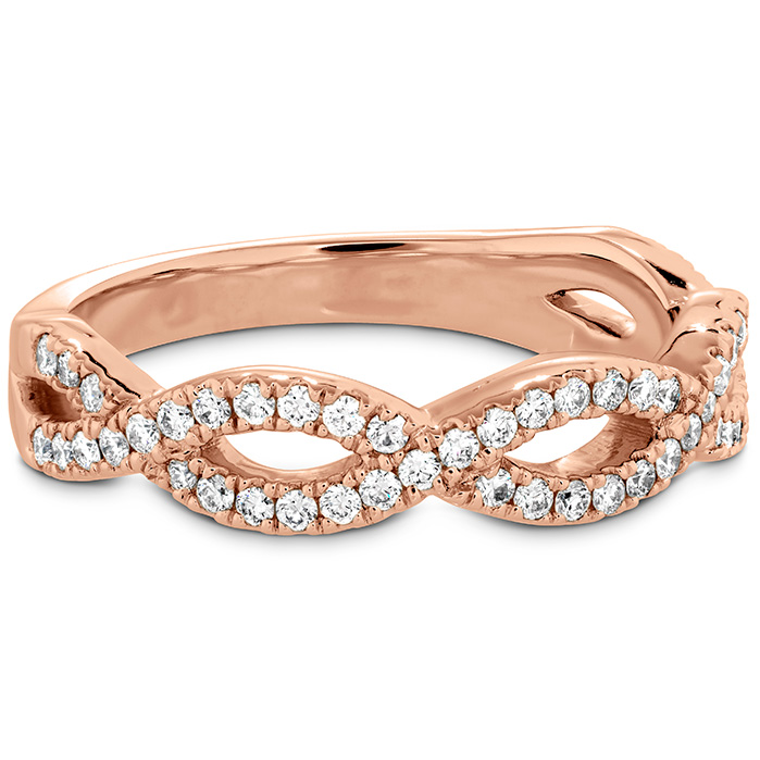 Destiny Twist Diamond Band