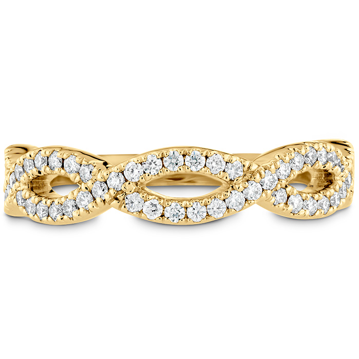 Destiny Twist Diamond Band