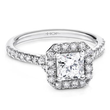 Hearts On Fire Halo Engagement Rings