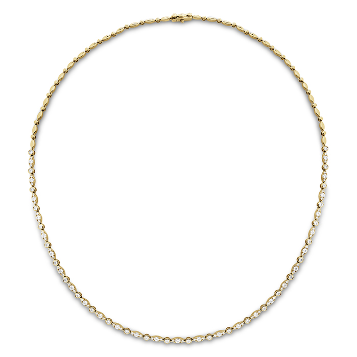 HOF Bezel Regal Line Necklace