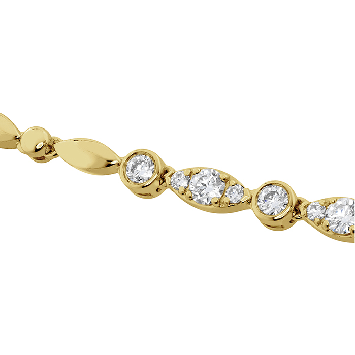 HOF Bezel Regal Line Necklace