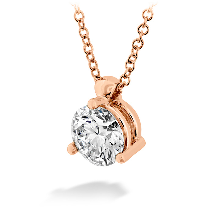 HOF Classic 3 Prong Solitaire Pendant