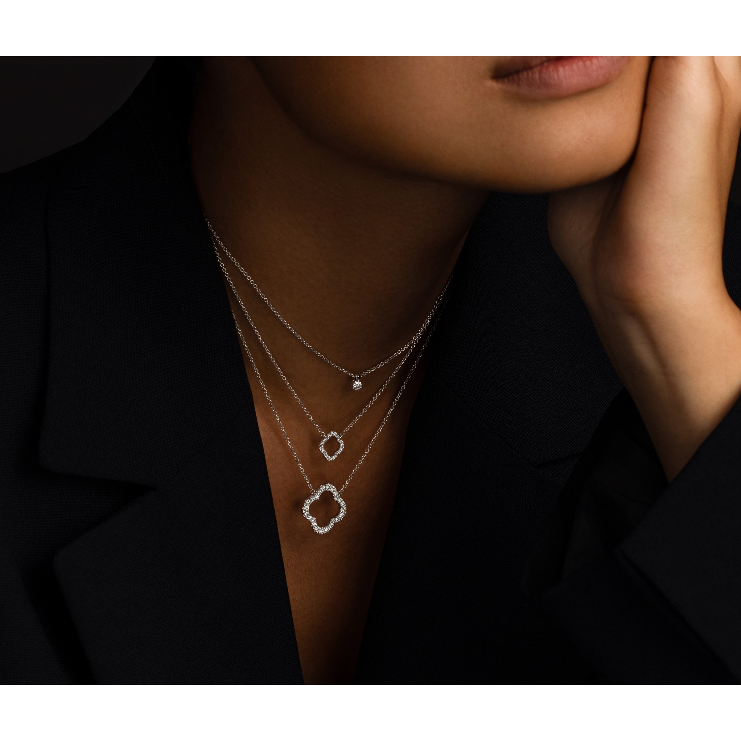 HOF Classic Bezel Solitaire Pendant