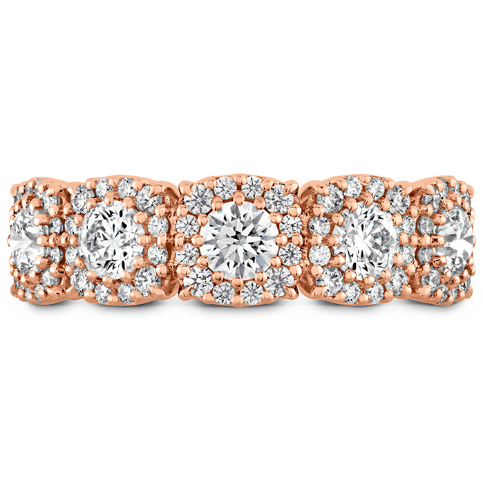 HOF Custom Halo Diamond Band