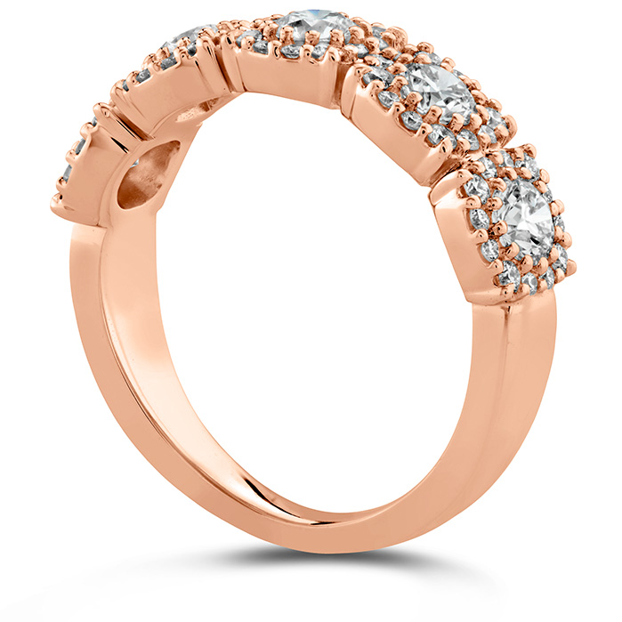 HOF Custom Halo Diamond Band