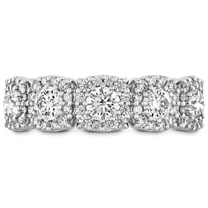 HOF Custom Halo Diamond Band