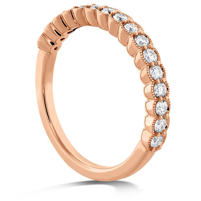 Isabelle Milgrain Diamond Band