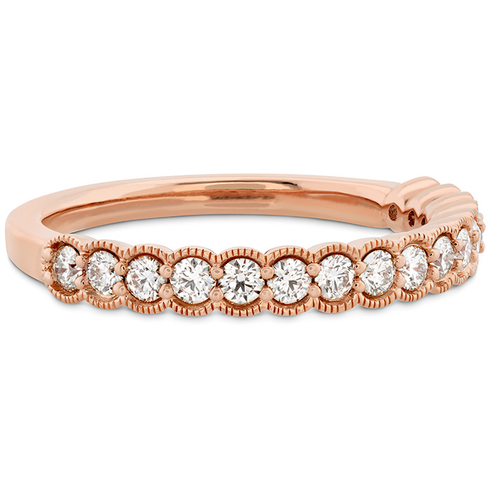 Isabelle Milgrain Diamond Band