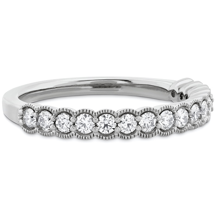 Isabelle Milgrain Diamond Band