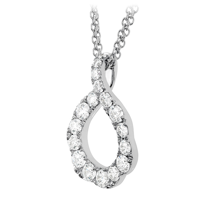 Lorelei Crescent Diamond Pendant